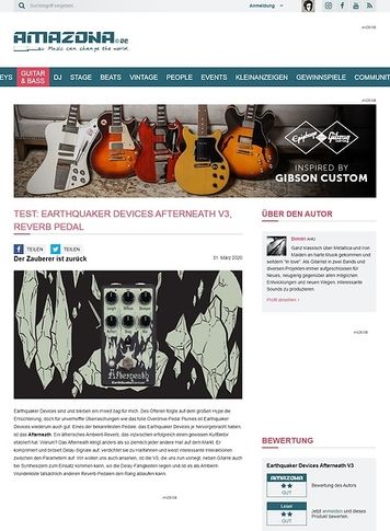Amazona.de Earthquaker Devices Afterneath V3 Amazona.de Earthquaker Devices Afterneath V3