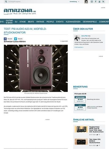Amazona.de PSI Audio A23-M Amazona.de PSI Audio A23-M