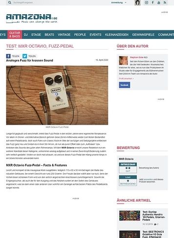 Amazona.de MXR Octavio Amazona.de MXR Octavio