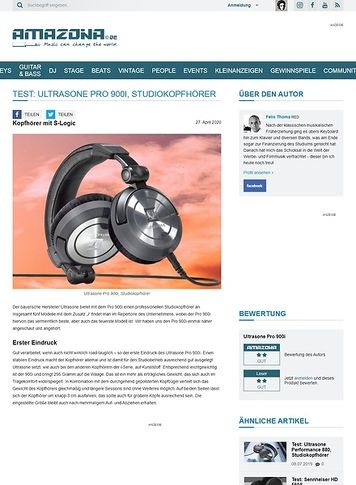 Amazona.de Ultrasone Pro 900i Amazona.de Ultrasone Pro 900i
