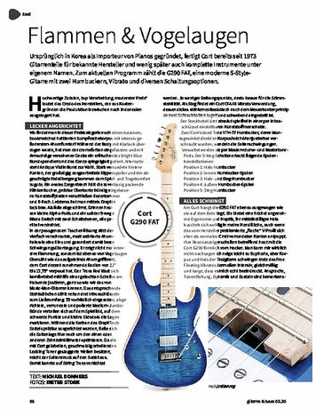 Gitarre & Bass Cort G290 FAT Gitarre & Bass Cort G290 FAT