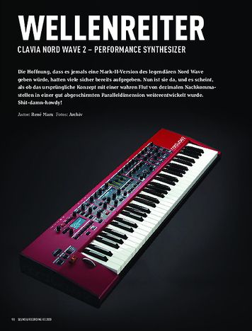 Sound & Recording Clavia Nord Wave 2 Sound & Recording Clavia Nord Wave 2
