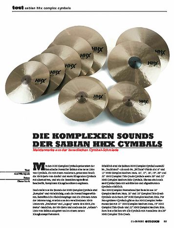 Sticks Sabian HHX Complex Cymbals Sticks Sabian HHX Complex Cymbals
