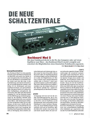 Gitarre & Bass Rockboard Mod 5 Gitarre & Bass Rockboard Mod 5