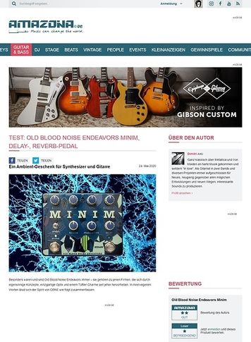 Amazona.de Old Blood Noise Endeavors Minim Amazona.de Old Blood Noise Endeavors Minim