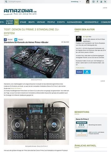 Amazona.de Denon DJ Prime 2 Amazona.de Denon DJ Prime 2