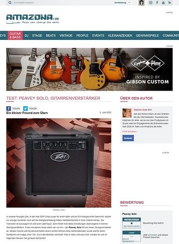 Amazona.de Peavey Solo Amazona.de Peavey Solo