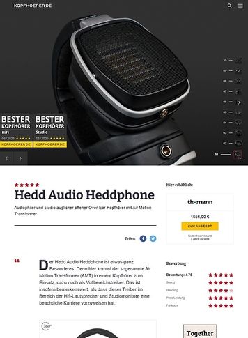 Kopfhoerer.de HEDD HEDDphone Kopfhoerer.de HEDD HEDDphone