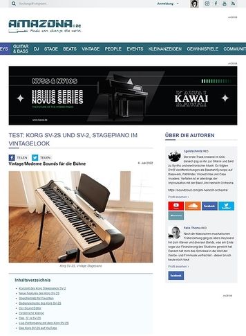 Amazona.de Korg SV-2 Amazona.de Korg SV-2
