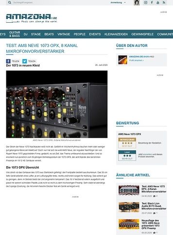 Amazona.de AMS Neve 1073 OPX Amazona.de AMS Neve 1073 OPX
