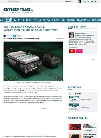 Amazona.de Sonosax SX-M2D2 Amazona.de Sonosax SX-M2D2