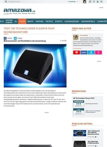 Amazona.de dB Technologies Flexsys FM10 Amazona.de dB Technologies Flexsys FM10