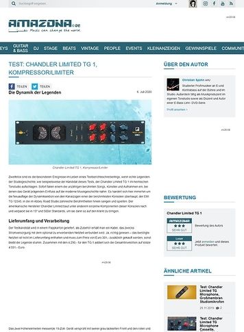 Amazona.de Chandler Limited TG 1 Amazona.de Chandler Limited TG 1
