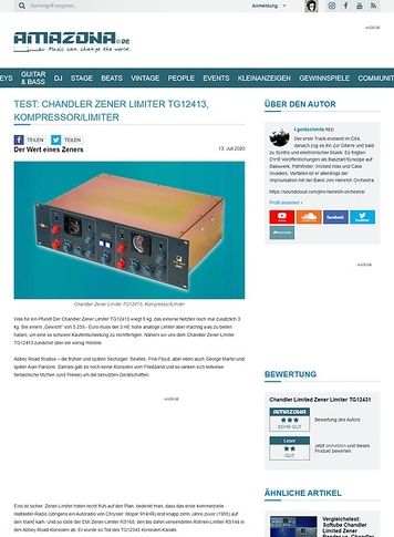 Amazona.de Chandler Zener Limiter TG12413 Amazona.de Chandler Zener Limiter TG12413