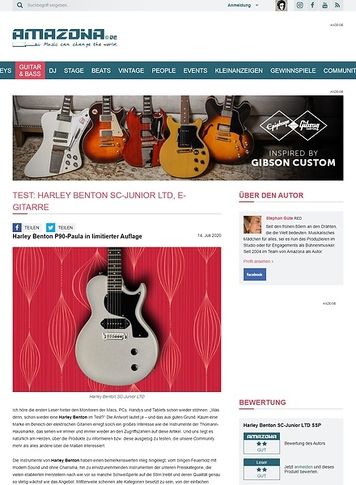 Amazona.de Harley Benton SC-Junior LTD Amazona.de Harley Benton SC-Junior LTD