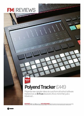Future Music Polyend Tracker Future Music Polyend Tracker