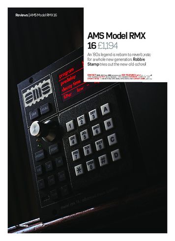 Future Music AMS Model RMX 16 Future Music AMS Model RMX 16
