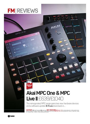 Future Music MPC Live II Future Music MPC Live II
