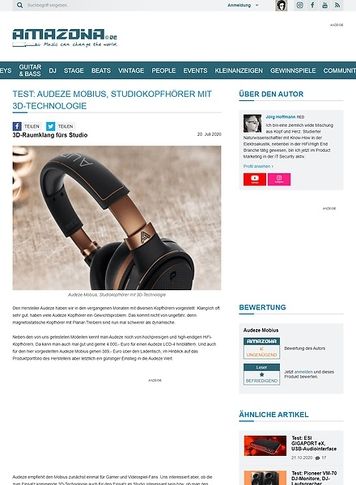Amazona.de Audeze Mobius Amazona.de Audeze Mobius