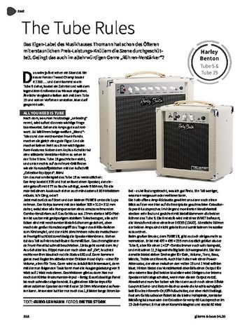 Gitarre & Bass Harley Benton Tube 5 & Tube 15 Gitarre & Bass Harley Benton Tube 5 & Tube 15