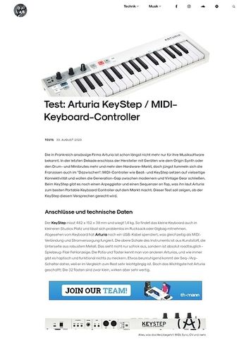 DJLAB Arturia KeyStep DJLAB Arturia KeyStep