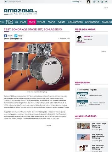 Amazona.de Sonor AQ2 Stage Set Amazona.de Sonor AQ2 Stage Set