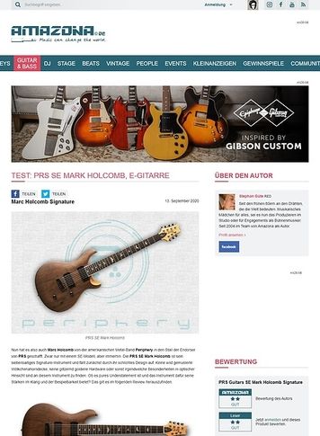 Amazona.de PRS SE Mark Holcomb Amazona.de PRS SE Mark Holcomb