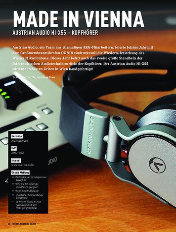 Sound & Recording Austrian Audio Hi-55 Sound & Recording Austrian Audio Hi-55