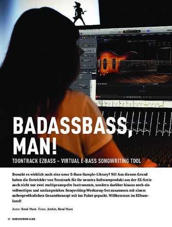 Sound & Recording Toontrack EZbass Sound & Recording Toontrack EZbass
