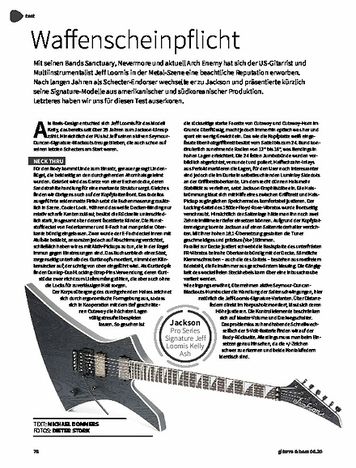 Gitarre & Bass Jackson Pro Series Signature Jeff Loomis Kelly Ash Gitarre & Bass Jackson Pro Series Signature Jeff Loomis Kelly Ash