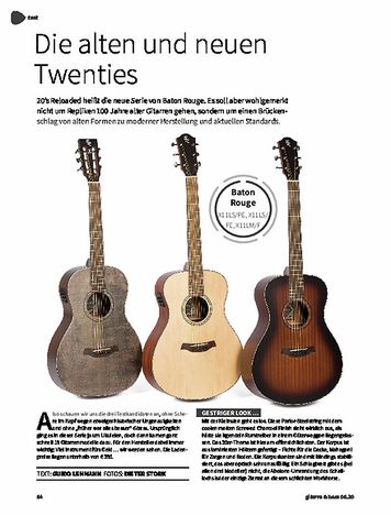 Gitarre & Bass Baton Rouge X11LS/PE, X11LS/FE & X11LM/F Gitarre & Bass Baton Rouge X11LS/PE, X11LS/FE & X11LM/F