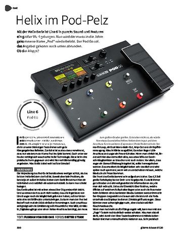 Gitarre & Bass Line 6 Pod Go Gitarre & Bass Line 6 Pod Go