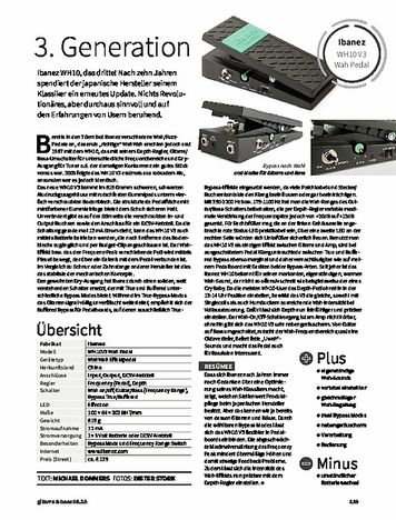 Gitarre & Bass Ibanez WH10 V3 Gitarre & Bass Ibanez WH10 V3
