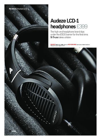 Future Music Audeze LCD-1 headphones Future Music Audeze LCD-1 headphones