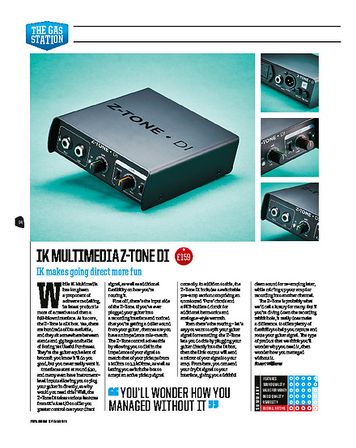 Total Guitar IK Multimedia Z-Tone DI Total Guitar IK Multimedia Z-Tone DI