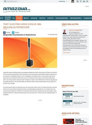 Amazona.de Electro-Voice Evolve 30M Amazona.de Electro-Voice Evolve 30M