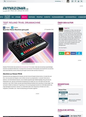 Amazona.de Roland TR-6S Amazona.de Roland TR-6S