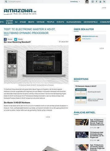 Amazona.de TC Electronic Master X HD-DT Amazona.de TC Electronic Master X HD-DT