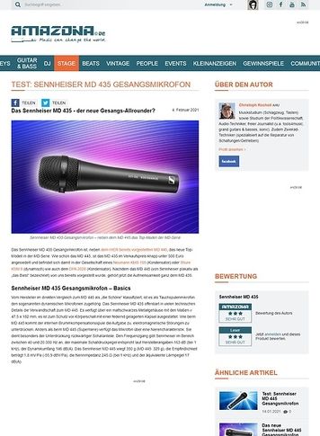 Amazona.de Sennheiser MD 435 Amazona.de Sennheiser MD 435