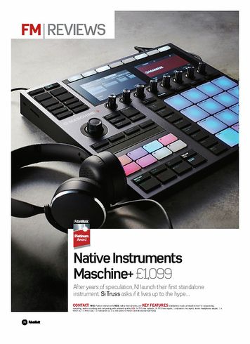 Future Music Native Instruments Maschine+ Future Music Native Instruments Maschine+