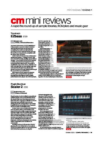 Computer Music Toontrack Ezbass Computer Music Toontrack Ezbass