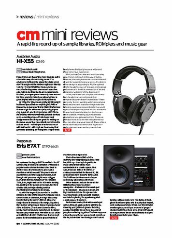 Computer Music Austrian Audio Hi-X55 Computer Music Austrian Audio Hi-X55