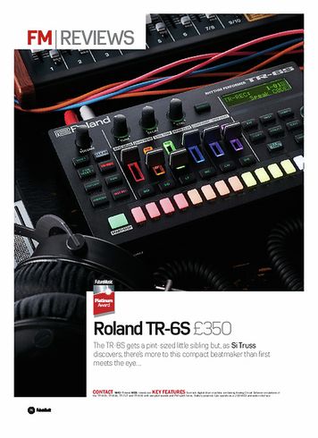 Future Music Roland TR-6S Future Music Roland TR-6S