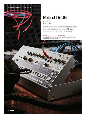 Future Music Roland TR-06 Future Music Roland TR-06
