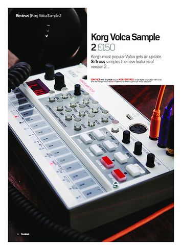 Future Music Korg Volca Sample 2 Future Music Korg Volca Sample 2