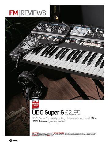 Future Music UDO Super 6 Future Music UDO Super 6
