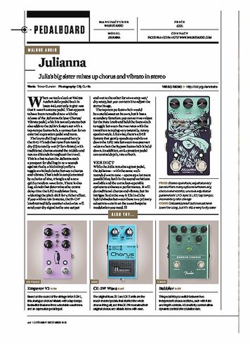 Guitarist WALRUS AUDIO JULIANNA Guitarist WALRUS AUDIO JULIANNA