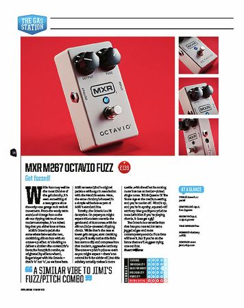 Total Guitar MXR M267 OCTAVIO FUZZ Total Guitar MXR M267 OCTAVIO FUZZ