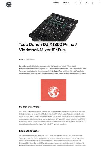 DJLAB Denon DJ X1850 Prime DJLAB Denon DJ X1850 Prime