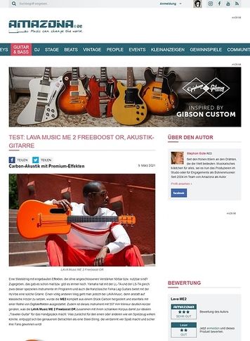 Amazona.de LAVA Music ME 2 Freeboost OR Amazona.de LAVA Music ME 2 Freeboost OR